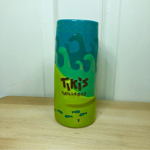 Tikis Grill & Bar Waikiki Hawaii Tiki Mug Surfer Girl Bikini 874 of 1008 Tiare - Picture 3 of 10